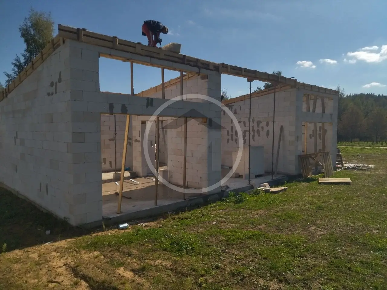 Дом из газобетона