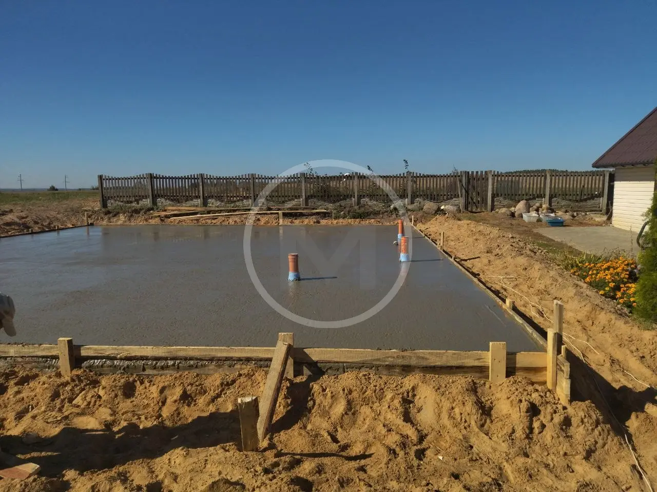 Фундамент для бани